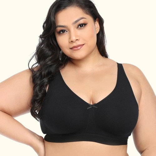 Plus Comfortable Seamless Wireless Bra